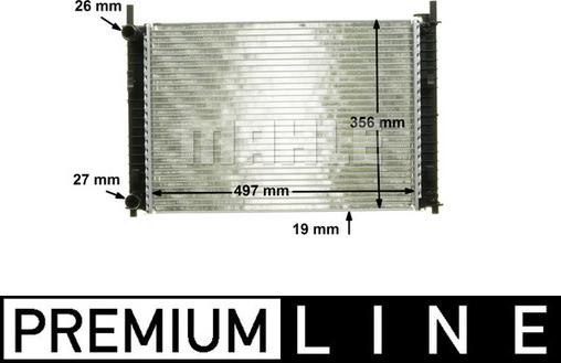 Wilmink Group WG2182563 - Радиатор, охлаждане на двигателя vvparts.bg