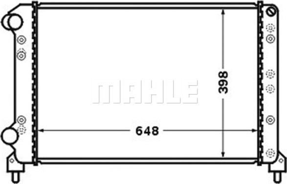 Wilmink Group WG2182638 - Радиатор, охлаждане на двигателя vvparts.bg