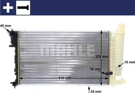 Wilmink Group WG2182848 - Радиатор, охлаждане на двигателя vvparts.bg