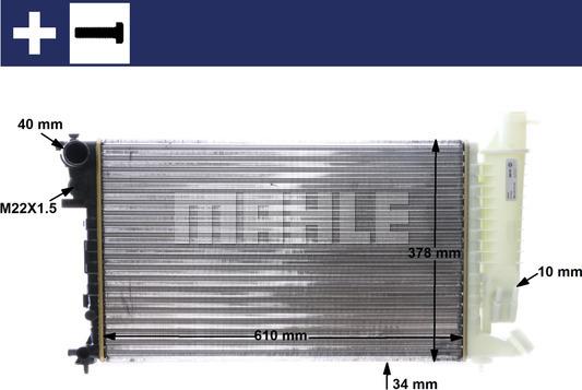 Wilmink Group WG2182814 - Радиатор, охлаждане на двигателя vvparts.bg