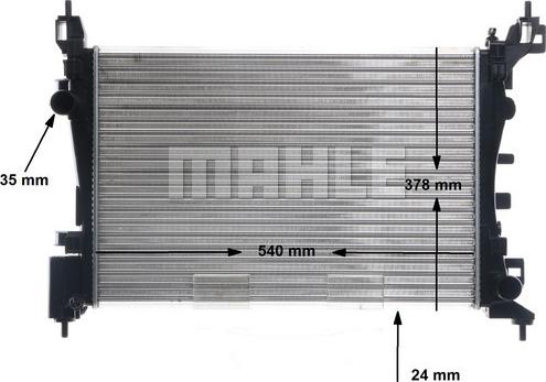 Wilmink Group WG2182353 - Радиатор, охлаждане на двигателя vvparts.bg