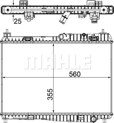 Wilmink Group WG2182369 - Радиатор, охлаждане на двигателя vvparts.bg