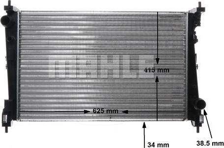 Wilmink Group WG2182338 - Радиатор, охлаждане на двигателя vvparts.bg