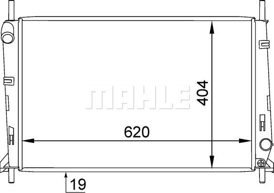 Wilmink Group WG2182372 - Радиатор, охлаждане на двигателя vvparts.bg