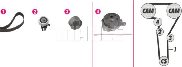 Wilmink Group WG2182212 - Водна помпа+ к-кт ангренажен ремък vvparts.bg