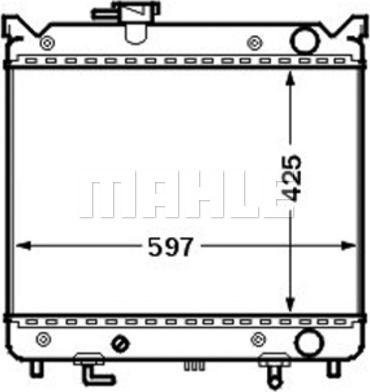 Wilmink Group WG2182701 - Радиатор, охлаждане на двигателя vvparts.bg