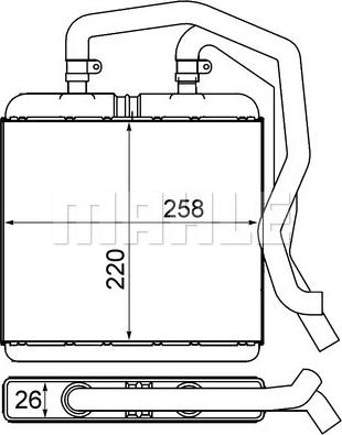 Wilmink Group WG2179991 - Топлообменник, отопление на вътрешното пространство vvparts.bg