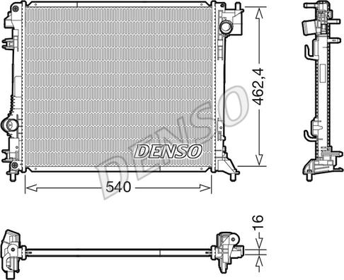 Wilmink Group WG2170205 - Радиатор, охлаждане на двигателя vvparts.bg