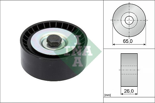 Wilmink Group WG2171311 - Паразитна / водеща ролка, пистов ремък vvparts.bg