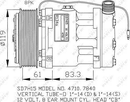 Wilmink Group WG2260555 - Компресор, климатизация vvparts.bg