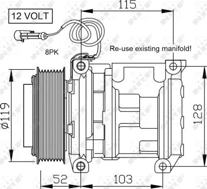 Wilmink Group WG2260586 - Компресор, климатизация vvparts.bg