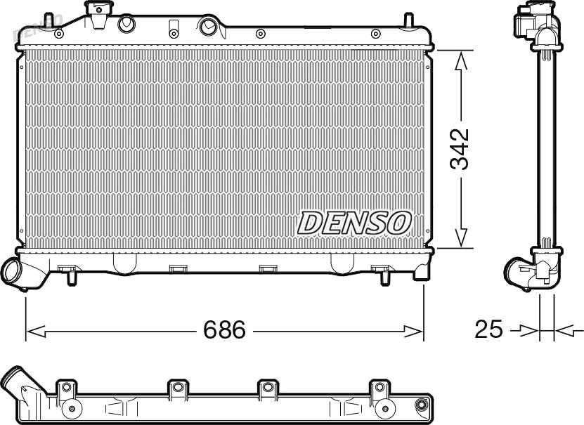 Wilmink Group WG2270657 - Радиатор, охлаждане на двигателя vvparts.bg