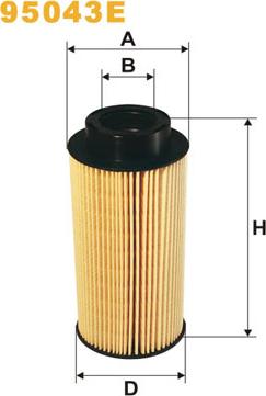 WIX Filters 95043E - Горивен филтър vvparts.bg