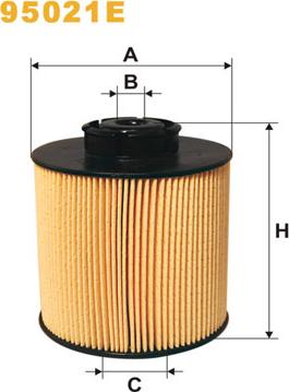 WIX Filters 95021E - Горивен филтър vvparts.bg