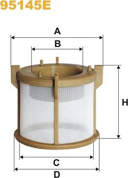 WIX Filters 95145E - Горивен филтър vvparts.bg