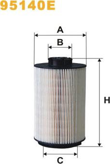 WIX Filters 95140E - Горивен филтър vvparts.bg