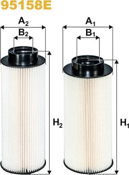 WIX Filters 95158E - Горивен филтър vvparts.bg