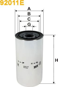 WIX Filters 92011E - Маслен филтър vvparts.bg