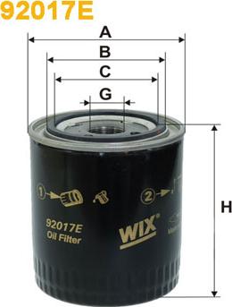 WIX Filters 92017E - Хидравличен филтър, автоматична предавателна кутия vvparts.bg