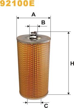 WIX Filters 92100E - Маслен филтър vvparts.bg