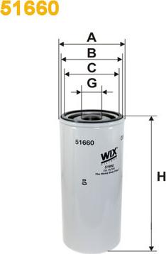 WIX Filters 51660 - Маслен филтър vvparts.bg