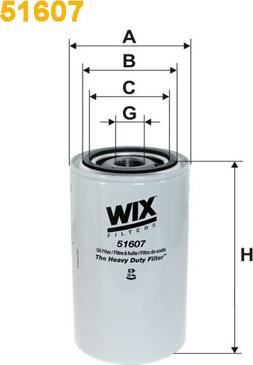 WIX Filters 51607 - Маслен филтър vvparts.bg