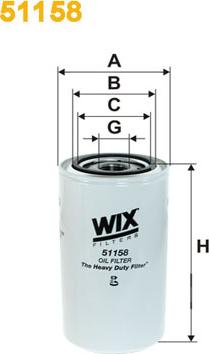 WIX Filters 51158 - Маслен филтър vvparts.bg