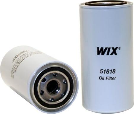 WIX Filters 51818 - Филтър, работна хидравлика vvparts.bg