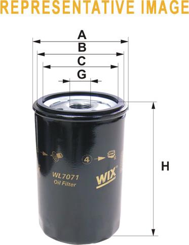WIX Filters WL7238 - Маслен филтър vvparts.bg