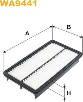 WIX Filters WA9441 - Въздушен филтър vvparts.bg