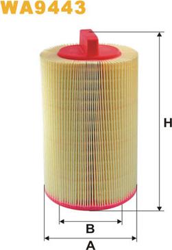 WIX Filters WA9443 - Въздушен филтър vvparts.bg