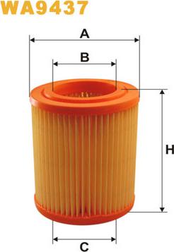 WIX Filters WA9437 - Въздушен филтър vvparts.bg