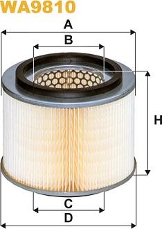 WIX Filters WA9810 - Въздушен филтър vvparts.bg