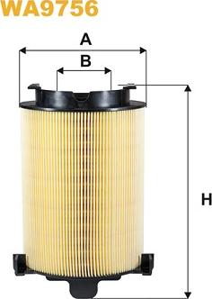 WIX Filters WA9756 - Въздушен филтър vvparts.bg