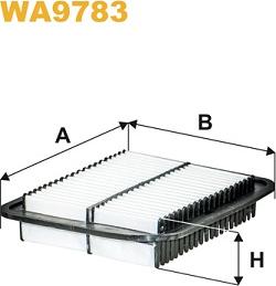 WIX Filters WA9783 - Въздушен филтър vvparts.bg