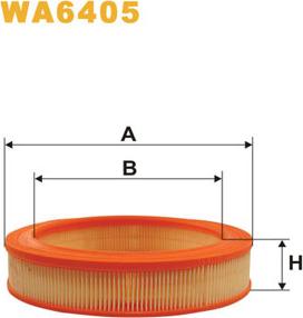 WIX Filters WA6405 - Въздушен филтър vvparts.bg