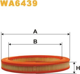 WIX Filters WA6439 - Въздушен филтър vvparts.bg