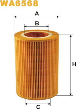 WIX Filters WA6568 - Въздушен филтър vvparts.bg