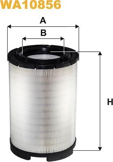 WIX Filters WA10856 - Въздушен филтър vvparts.bg