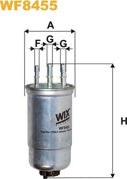 WIX Filters WF8455 - Горивен филтър vvparts.bg