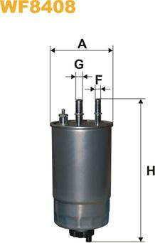 WIX Filters WF8408 - Горивен филтър vvparts.bg