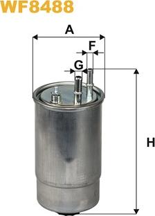 WIX Filters WF8488 - Горивен филтър vvparts.bg