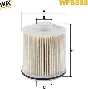 WIX Filters WF8588 - Горивен филтър vvparts.bg