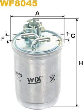 WIX Filters WF8045 - Горивен филтър vvparts.bg