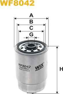 WIX Filters WF8042 - Горивен филтър vvparts.bg