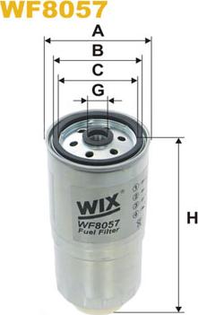 WIX Filters WF8057 - Горивен филтър vvparts.bg