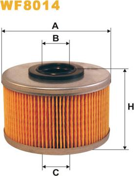 WIX Filters WF8014 - Горивен филтър vvparts.bg