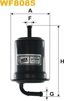 WIX Filters WF8085 - Горивен филтър vvparts.bg