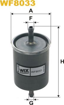 WIX Filters WF8033 - Горивен филтър vvparts.bg