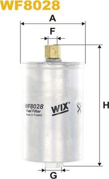 WIX Filters WF8028 - Горивен филтър vvparts.bg